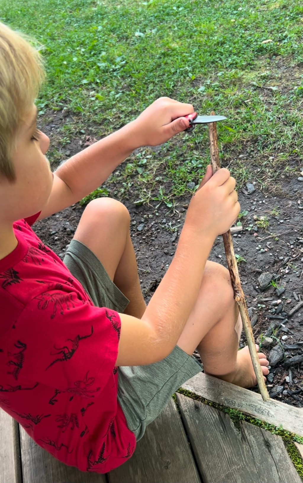 How Our Whittling Journey Began: A Mom’s Adventure into Carving with My&nbsp;Kids